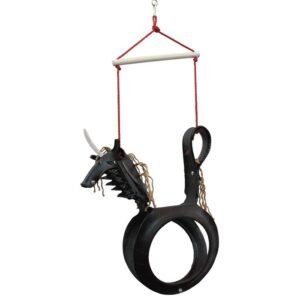 Kellerstrass Winston Porter Metal Swing Set with 2 Swing(s)